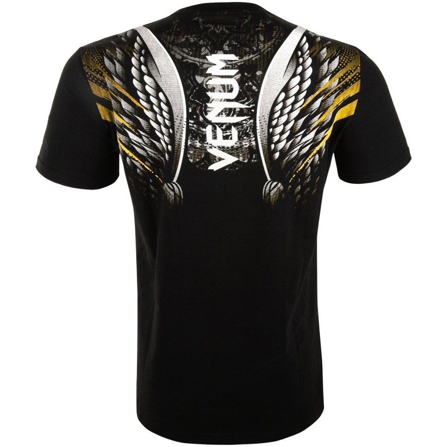 venum viking 2.0 t-shirt - blackyellow