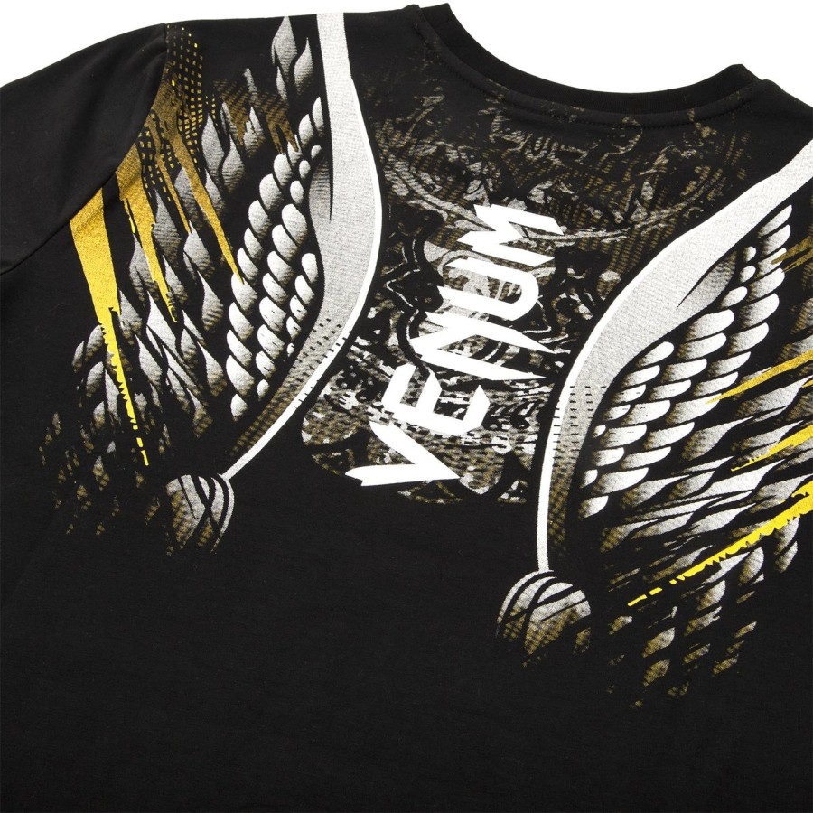 venum viking 2.0 t-shirt - blackyellow
