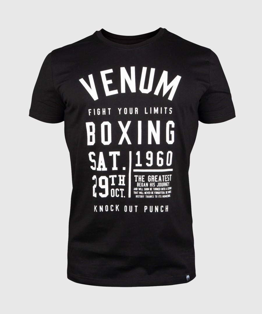 venum knock out t-shirt - black