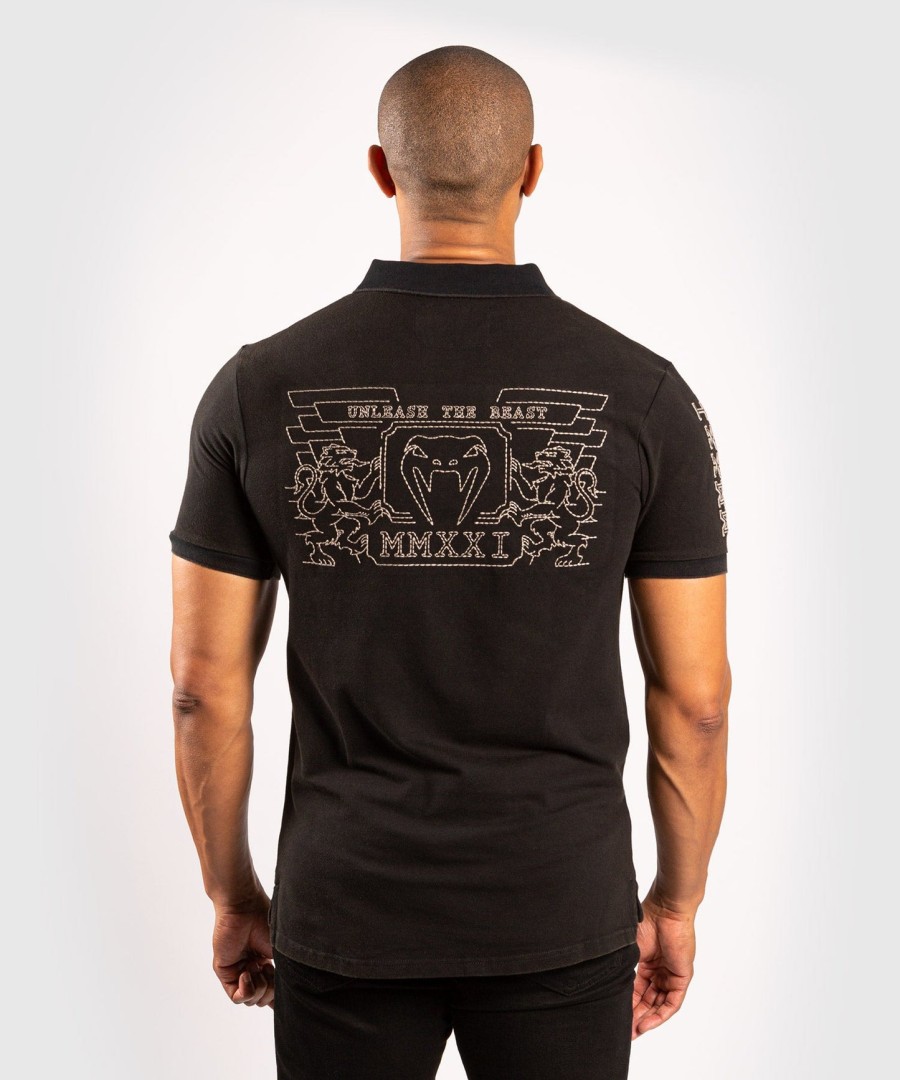 venum lions21 polo - blacksand