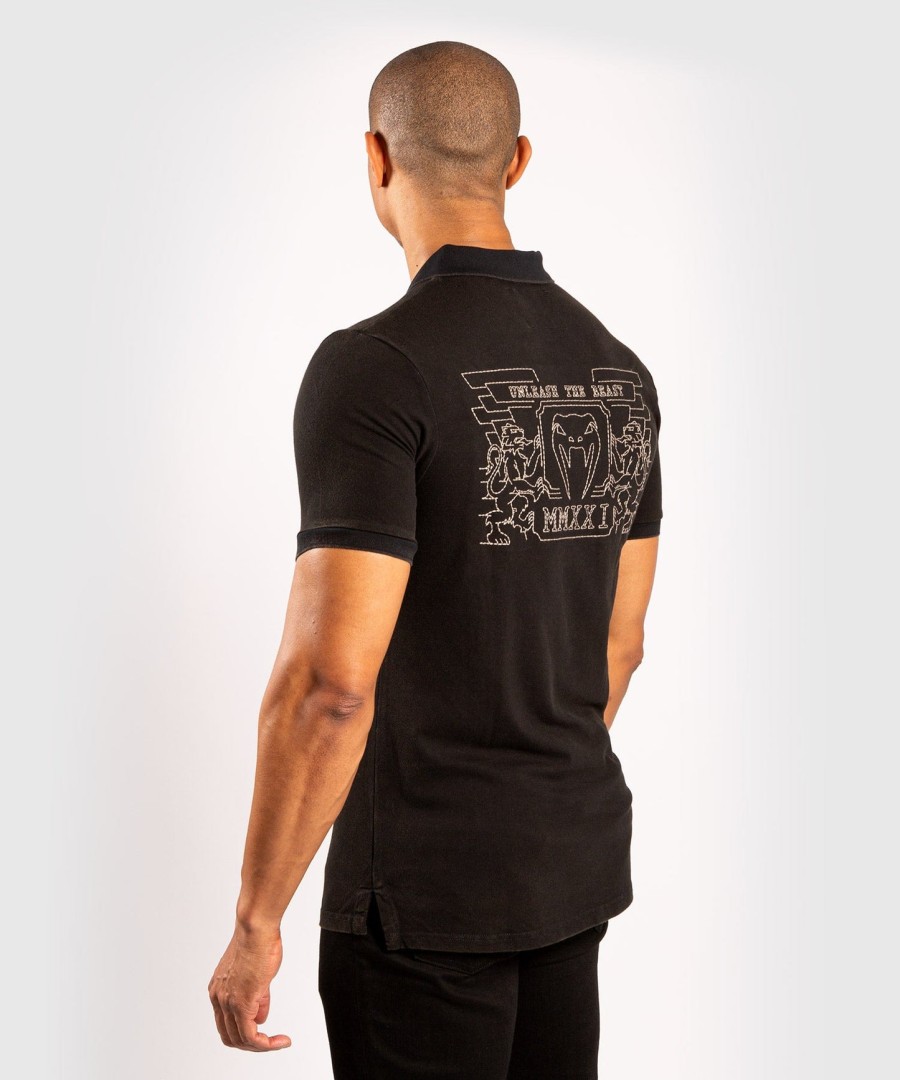 venum lions21 polo - blacksand