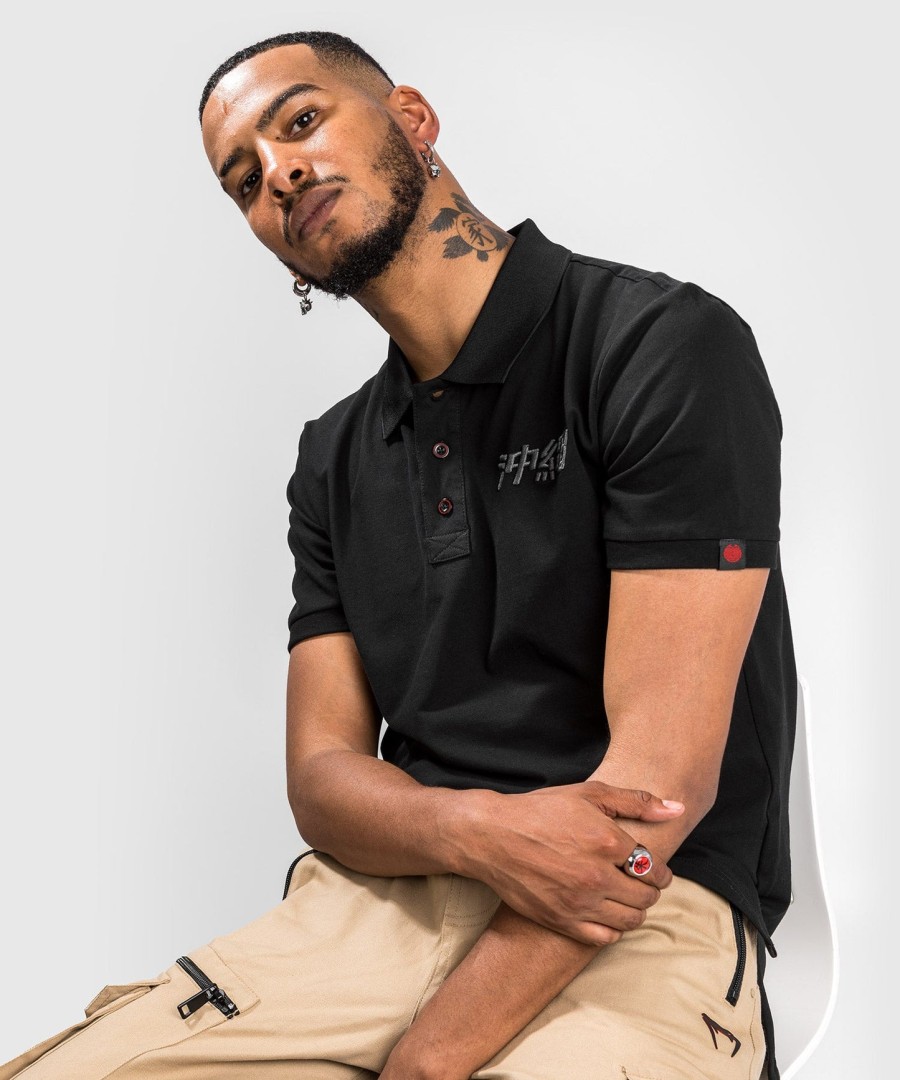 venum okinawa 3.0 polo - blackred