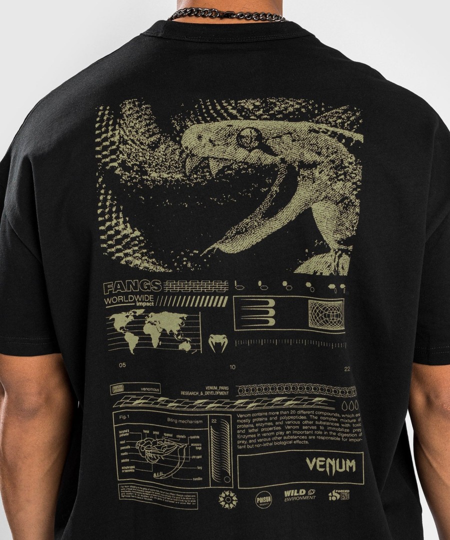 venum fangs t-shirt - oversize fit - black