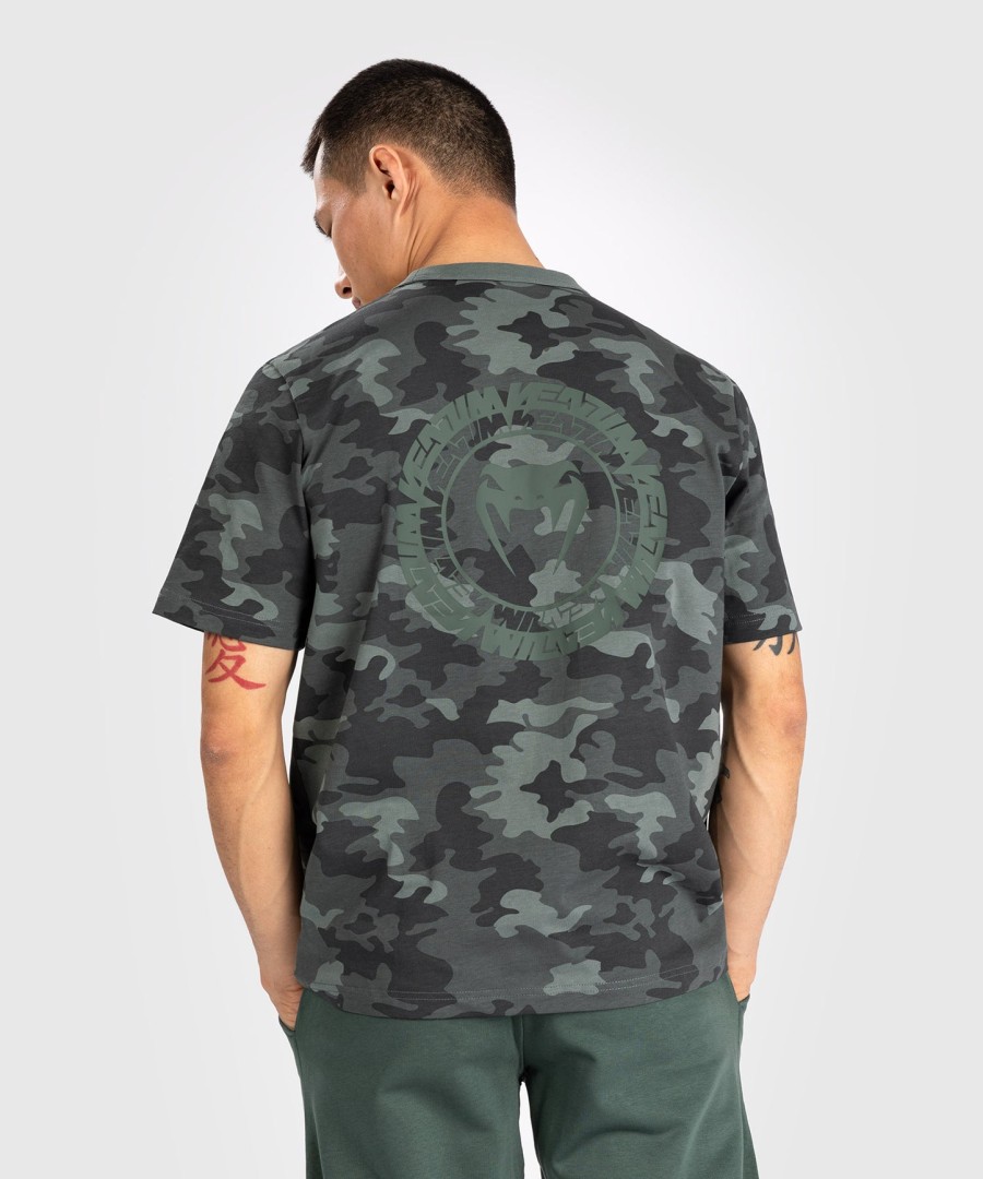 venum vortex xl men t–shirt - khaki camo