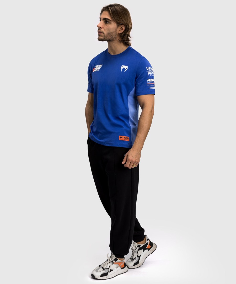 venum motorsport t-shirt - royal blue