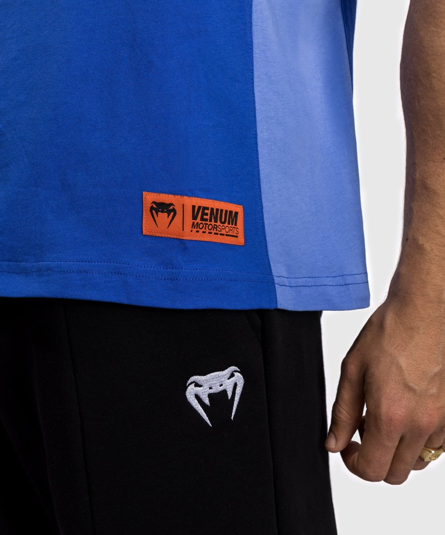 venum motorsport t-shirt - royal blue