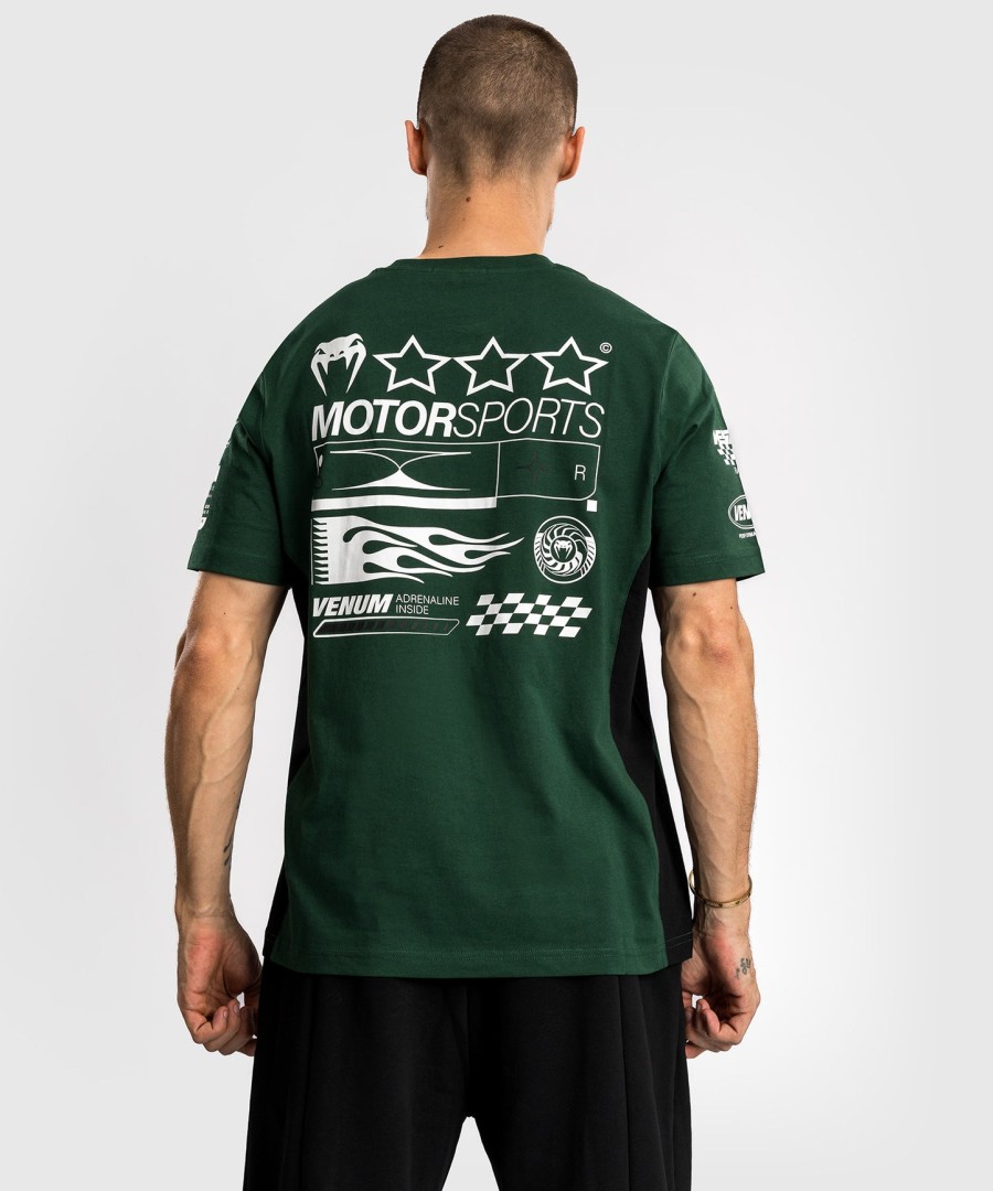venum motorsport t-shirt - deep forrest