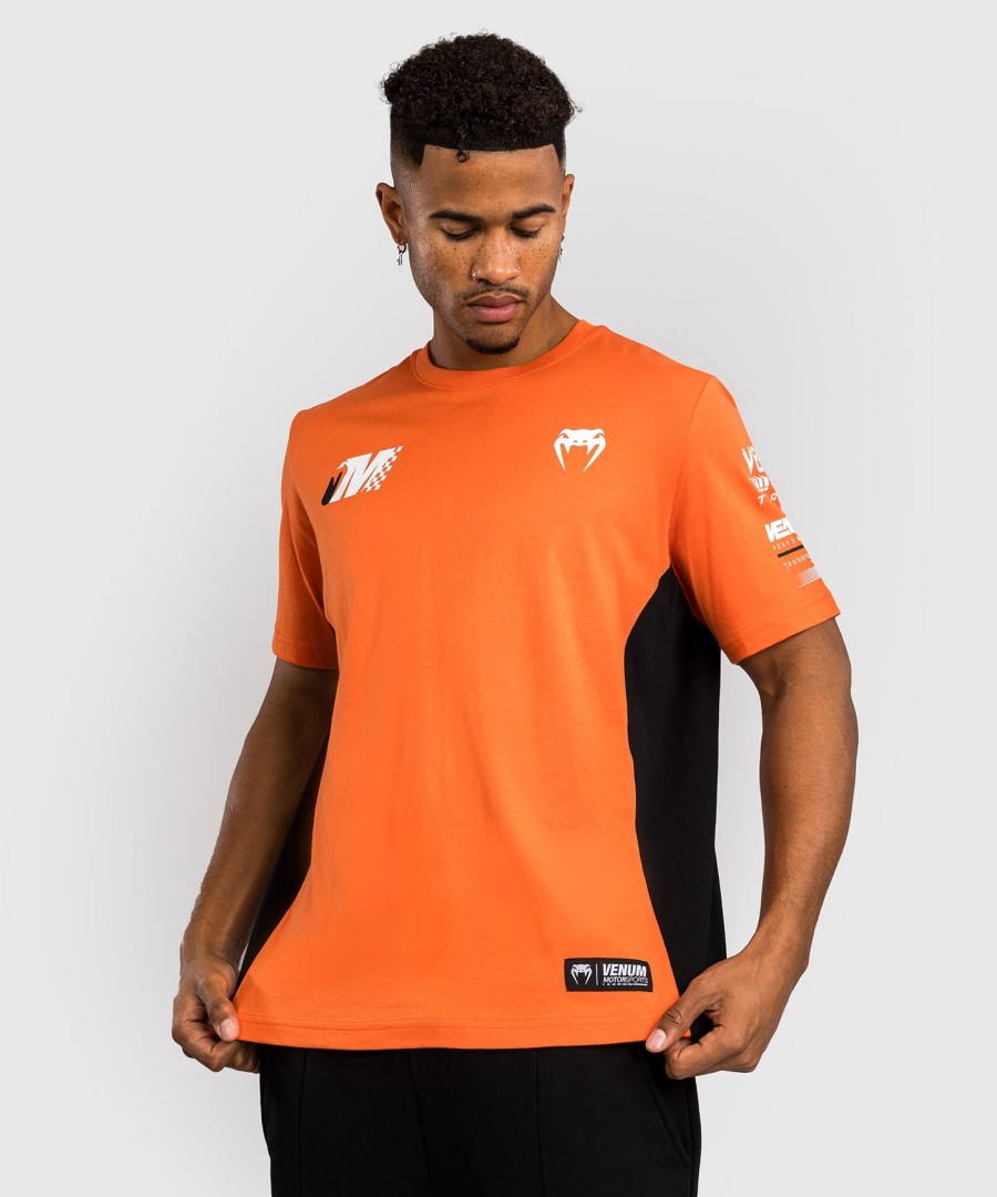venum motorsport t-shirt - tangerine