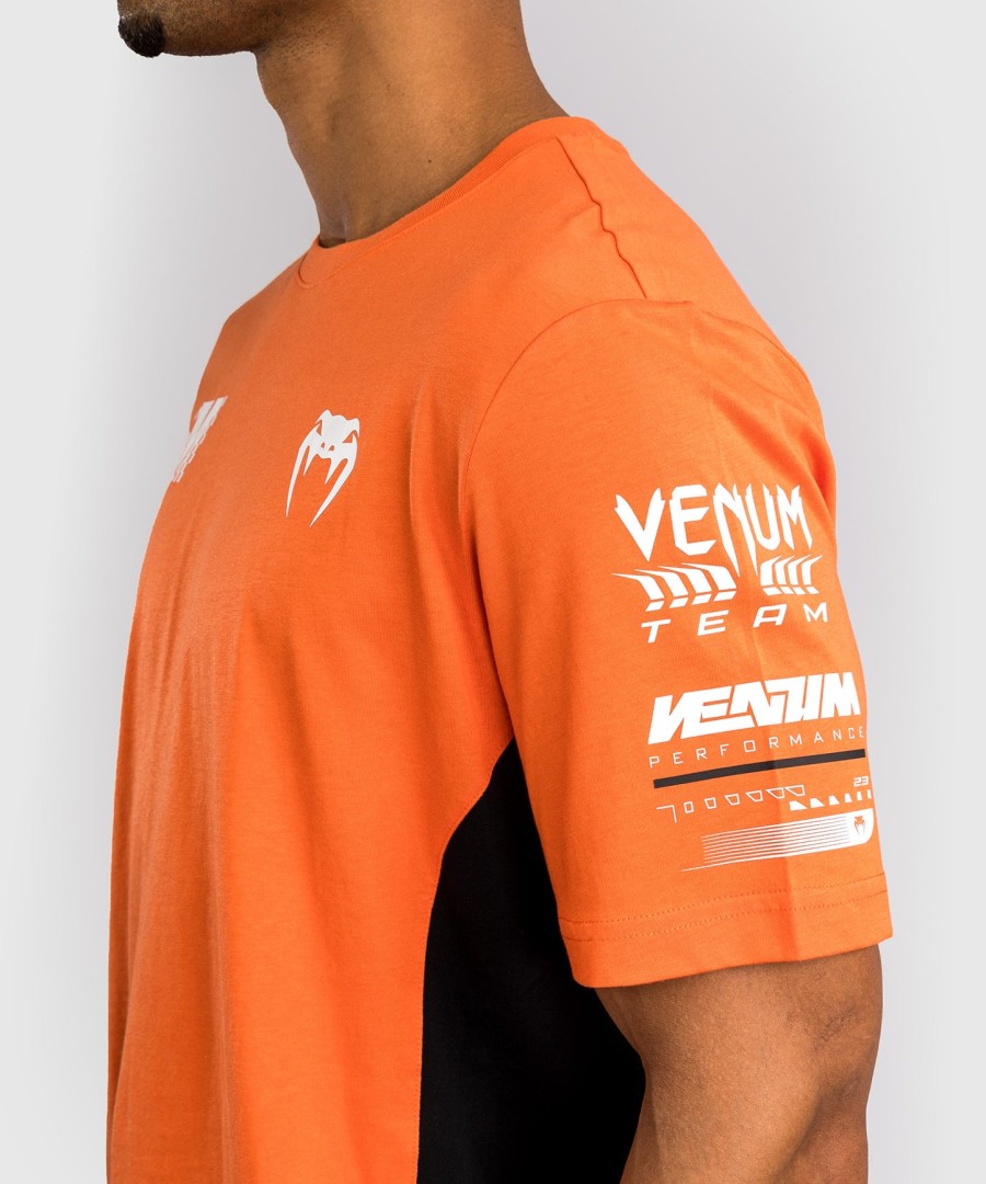 venum motorsport t-shirt - tangerine