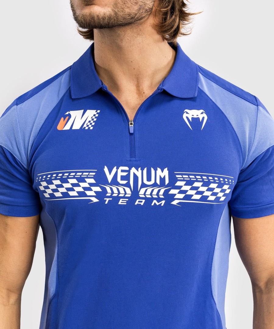 venum motorsport cotton polo - royal blue