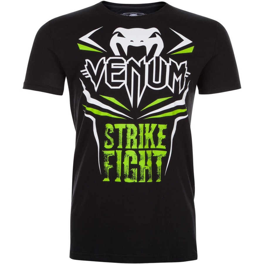 venum strike fight t-shirt - blackneo green