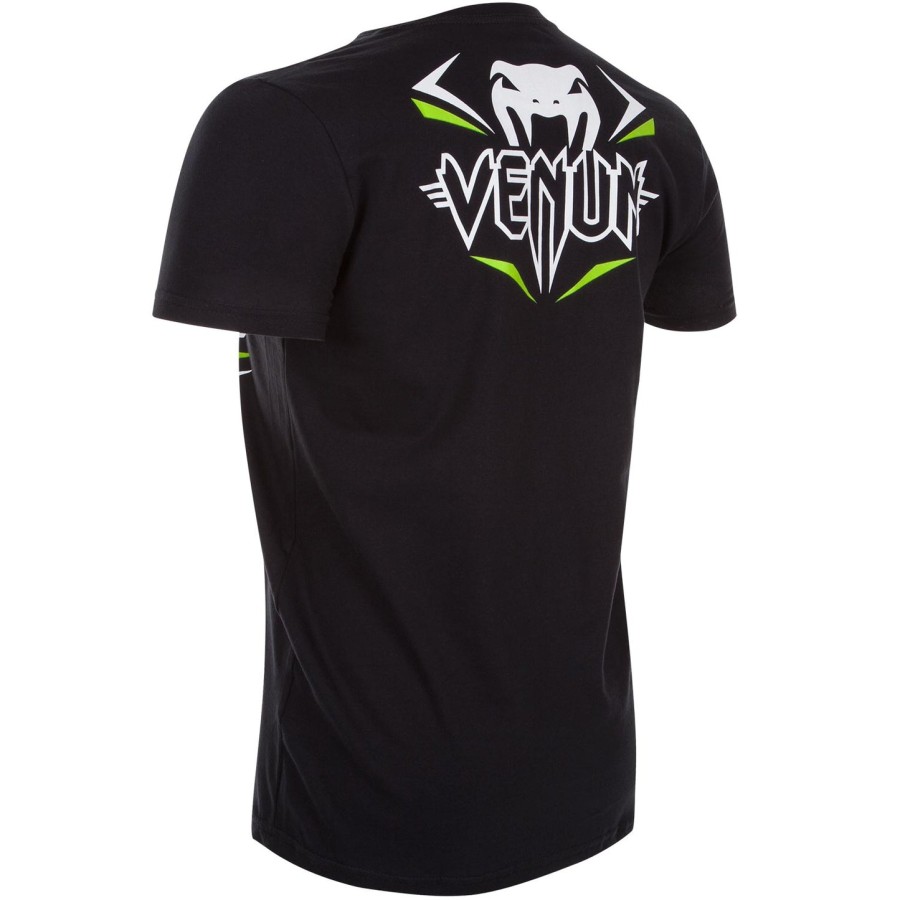 venum strike fight t-shirt - blackneo green
