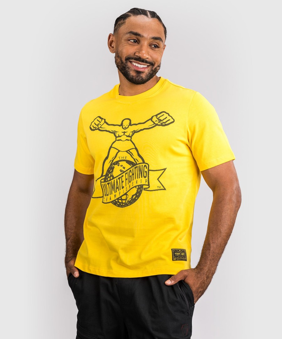 ufc by venum ulti-man t-shirt - yellow
