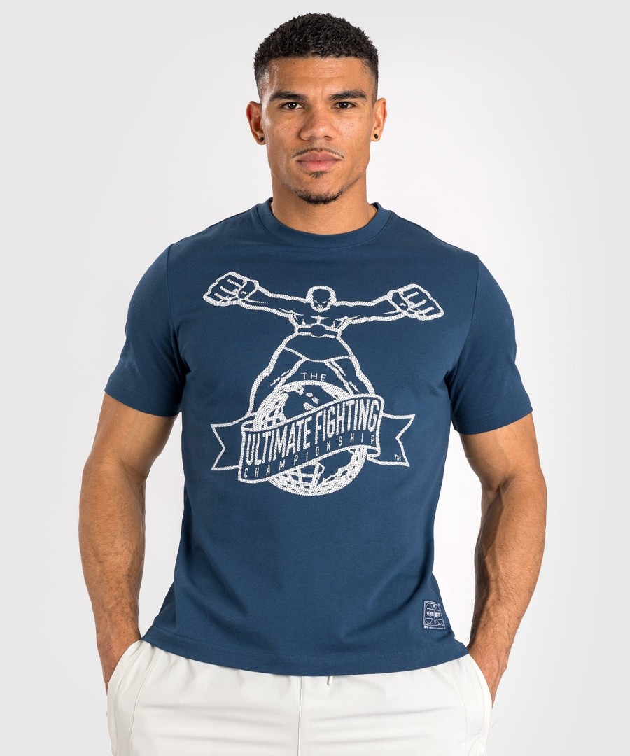 ufc by venum ulti-man t-shirt - navy blue white