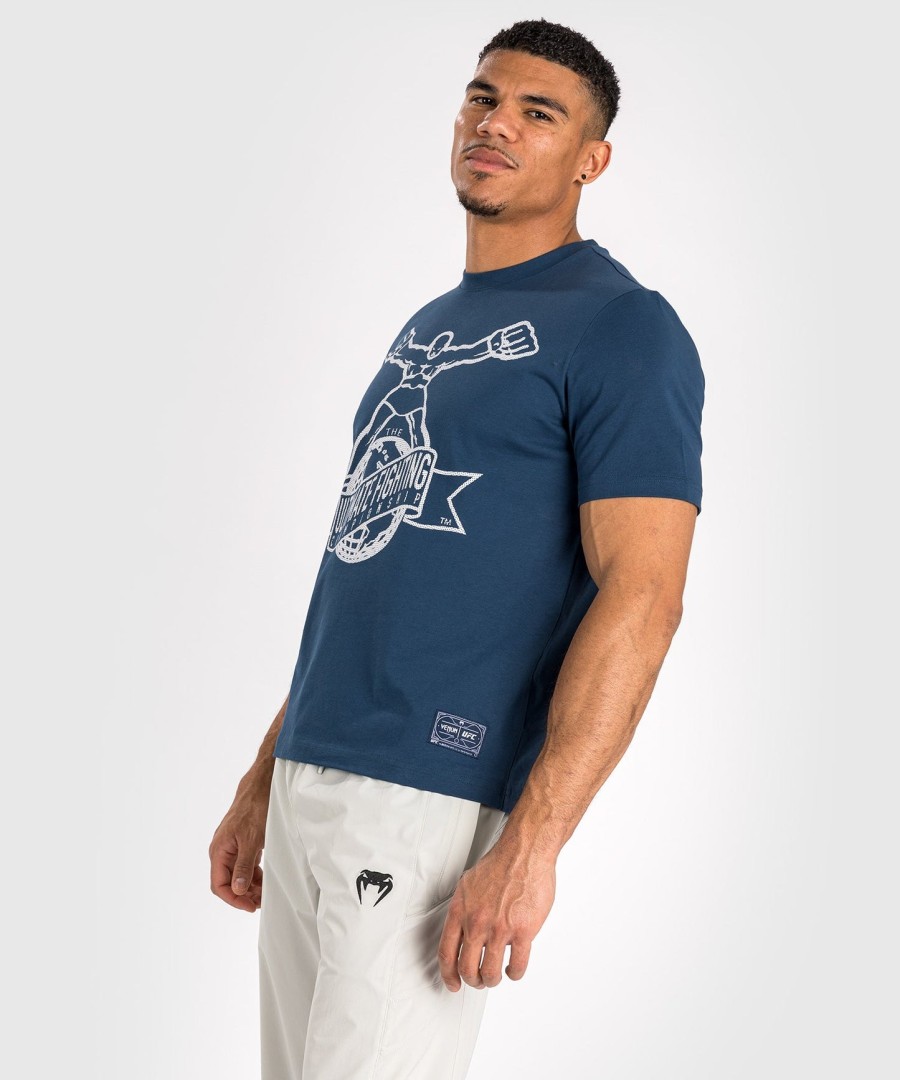 ufc by venum ulti-man t-shirt - navy blue white