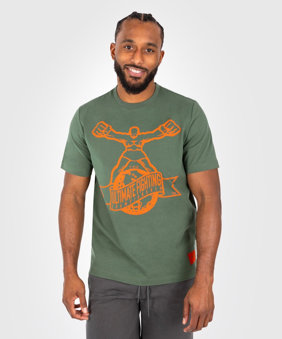 ufc by venum ulti-man t-shirt - khakiorange