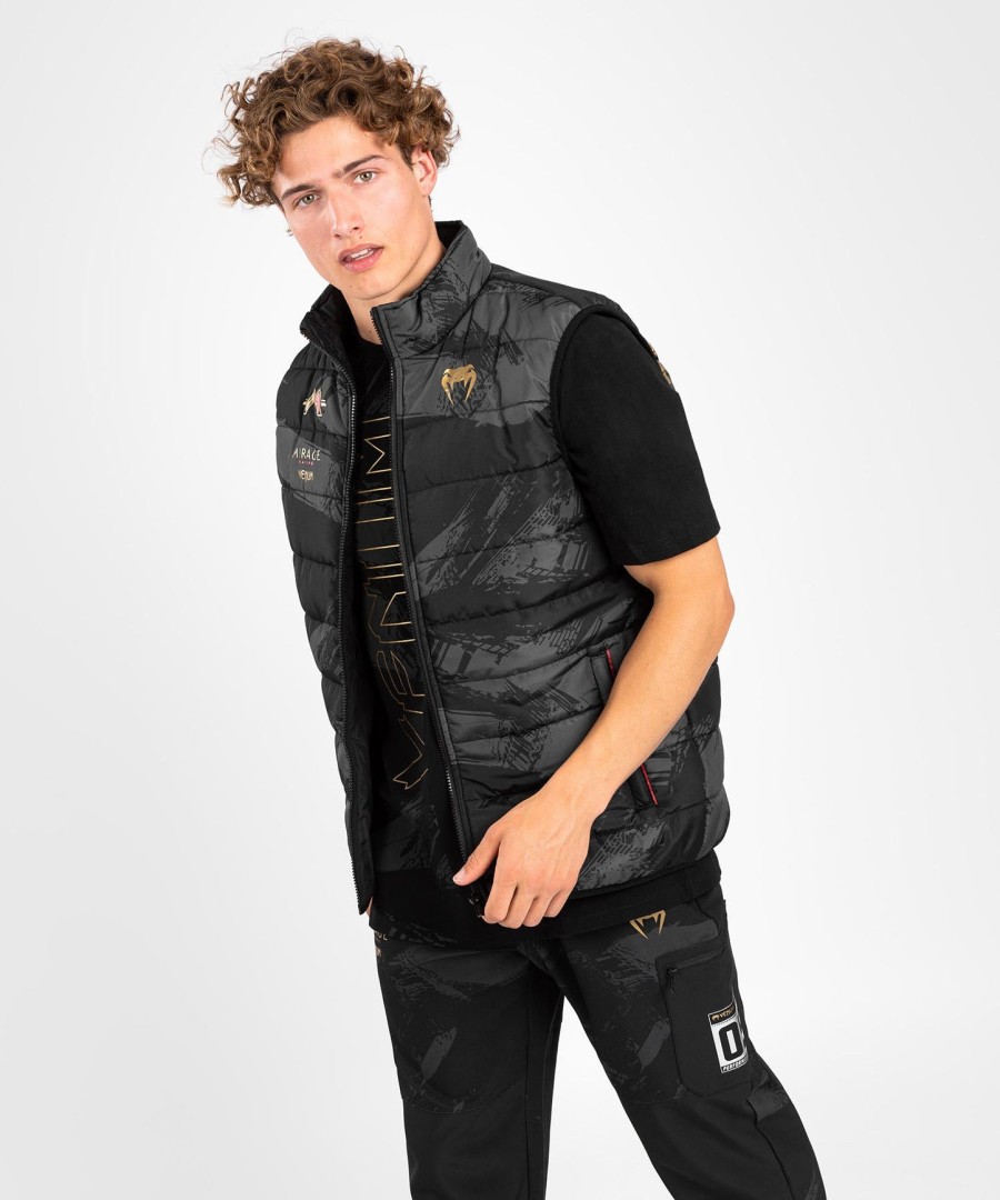 venum x mirage sleeveless down jacket - blackgold