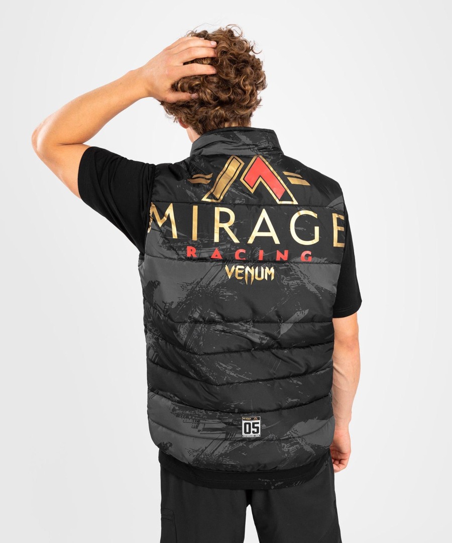 venum x mirage sleeveless down jacket - blackgold