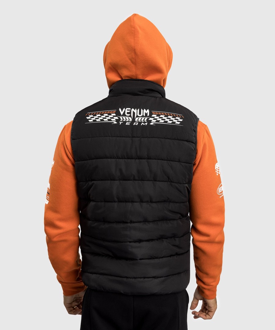 venum motorsport down jacket - deep black