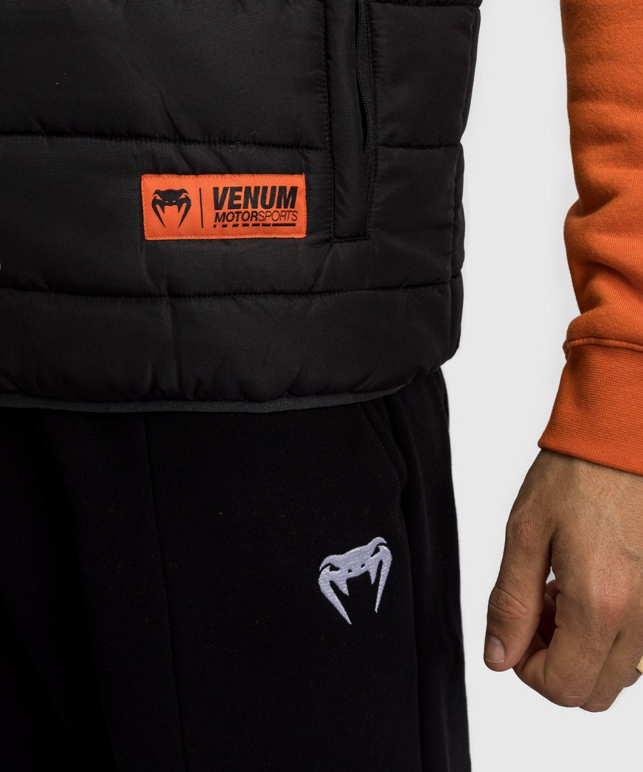 venum motorsport down jacket - deep black