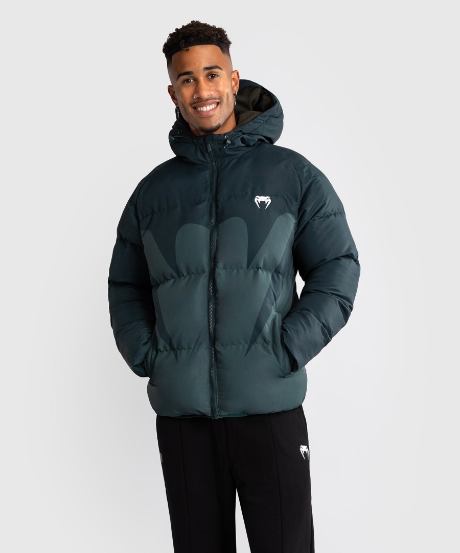 venum attack down jacket - army green