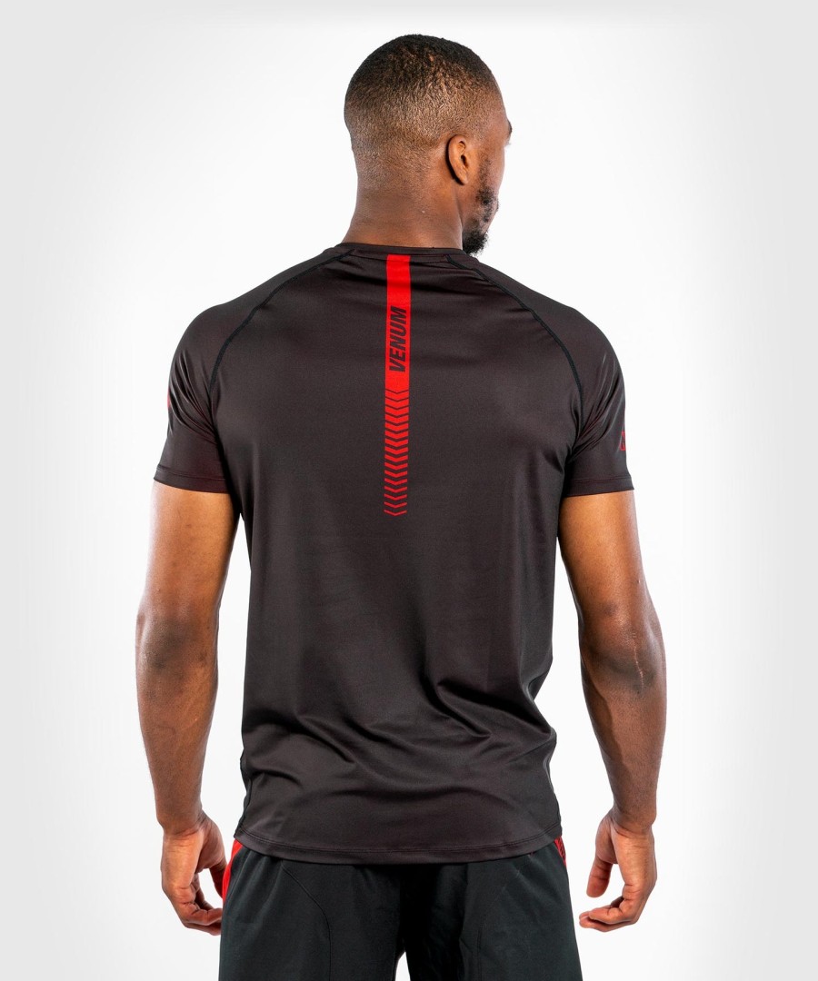 venum nogi 3.0 dry tech t-shirt - blackred