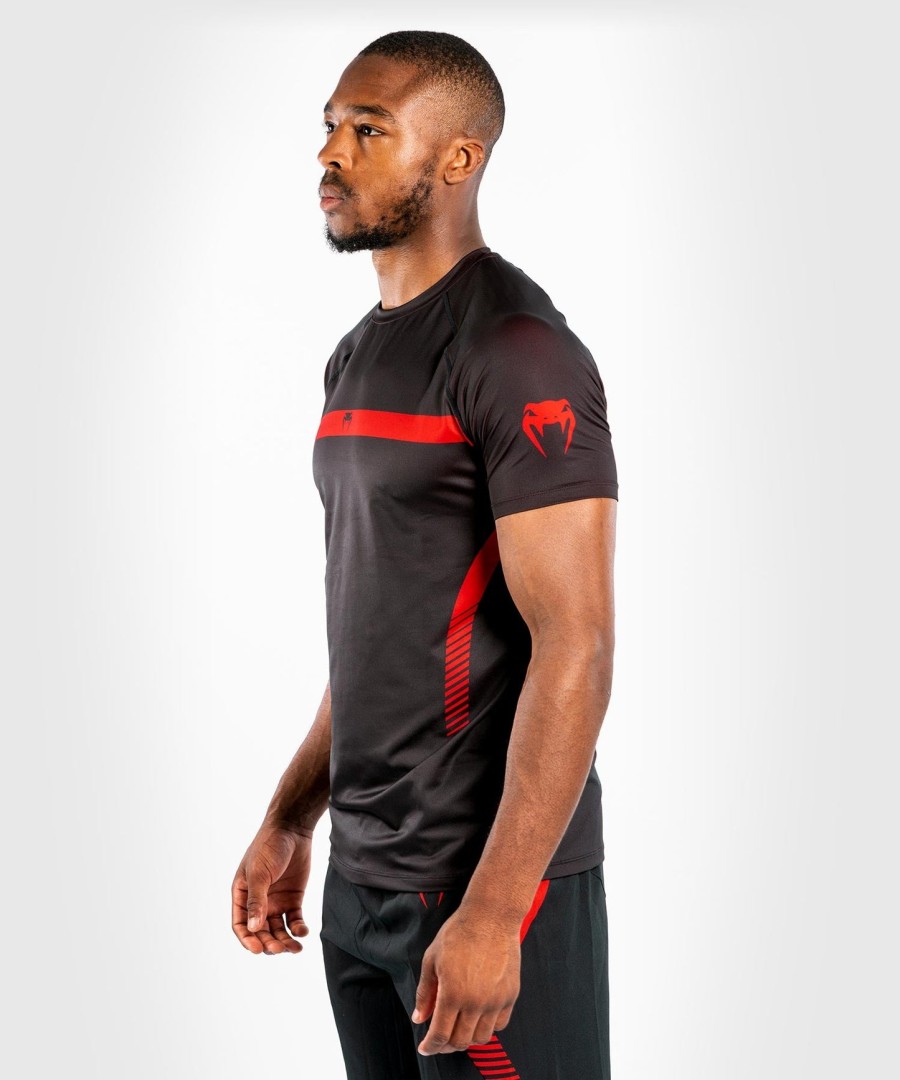venum nogi 3.0 dry tech t-shirt - blackred