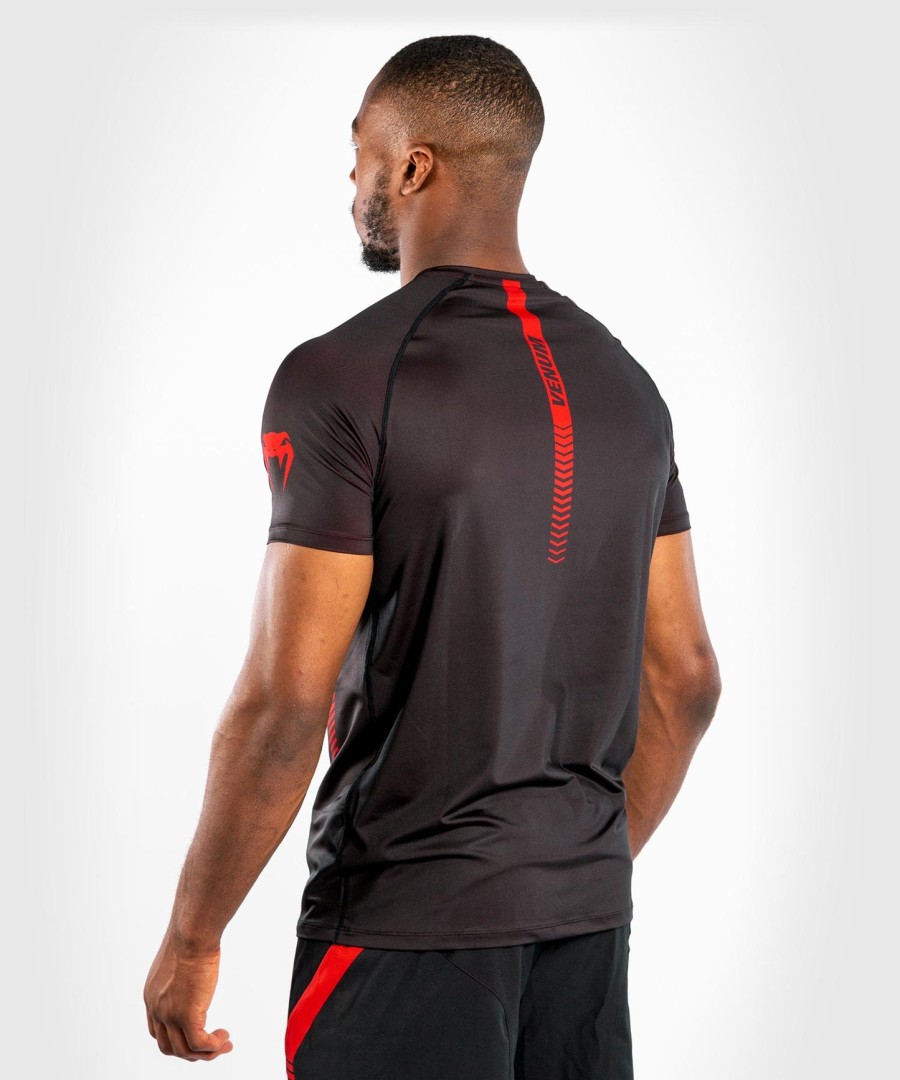 venum nogi 3.0 dry tech t-shirt - blackred