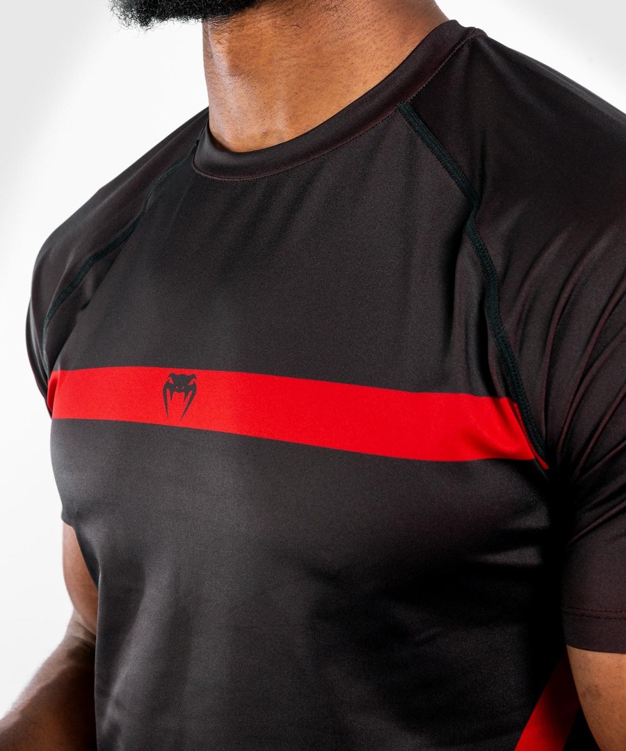 venum nogi 3.0 dry tech t-shirt - blackred