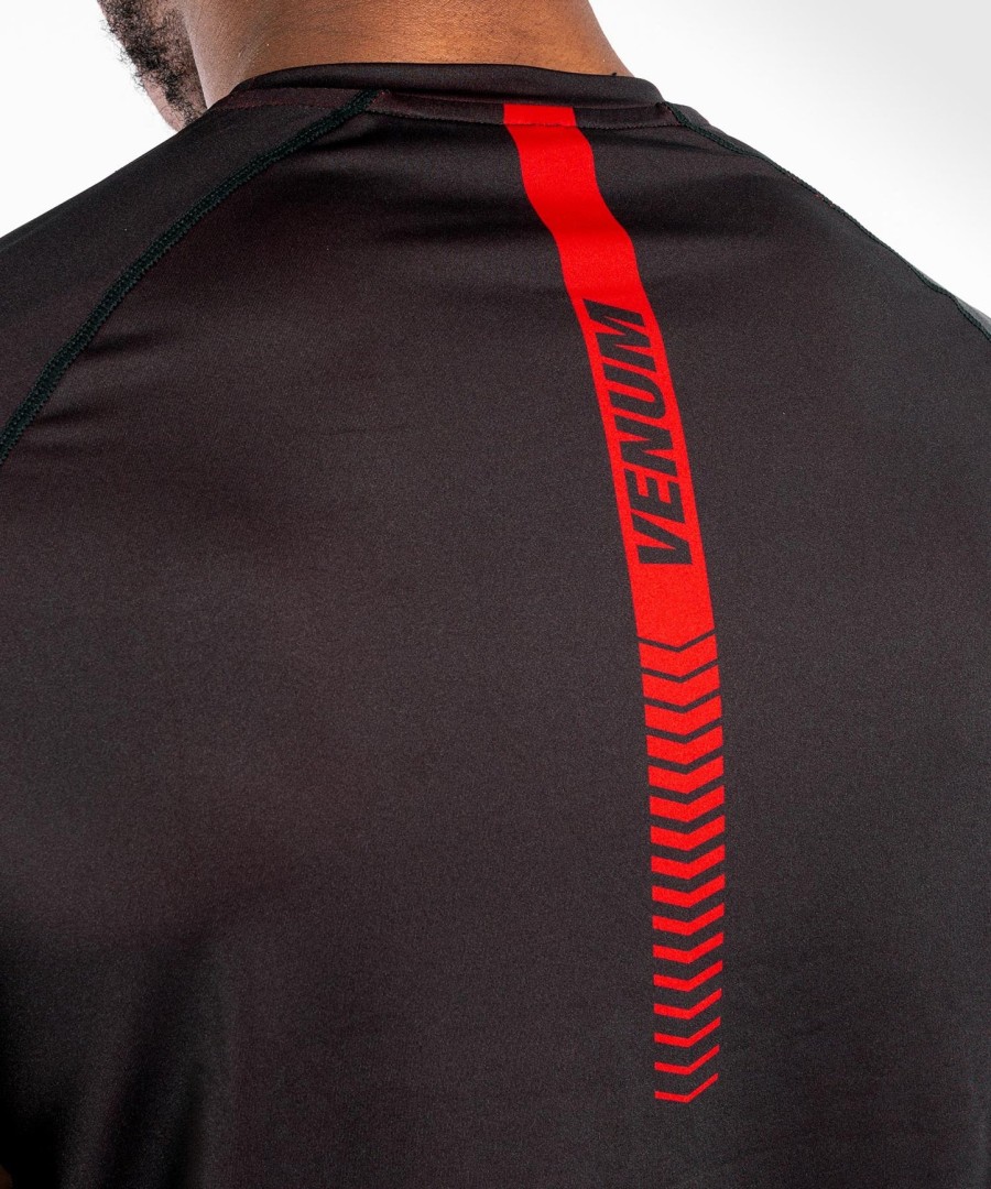 venum nogi 3.0 dry tech t-shirt - blackred