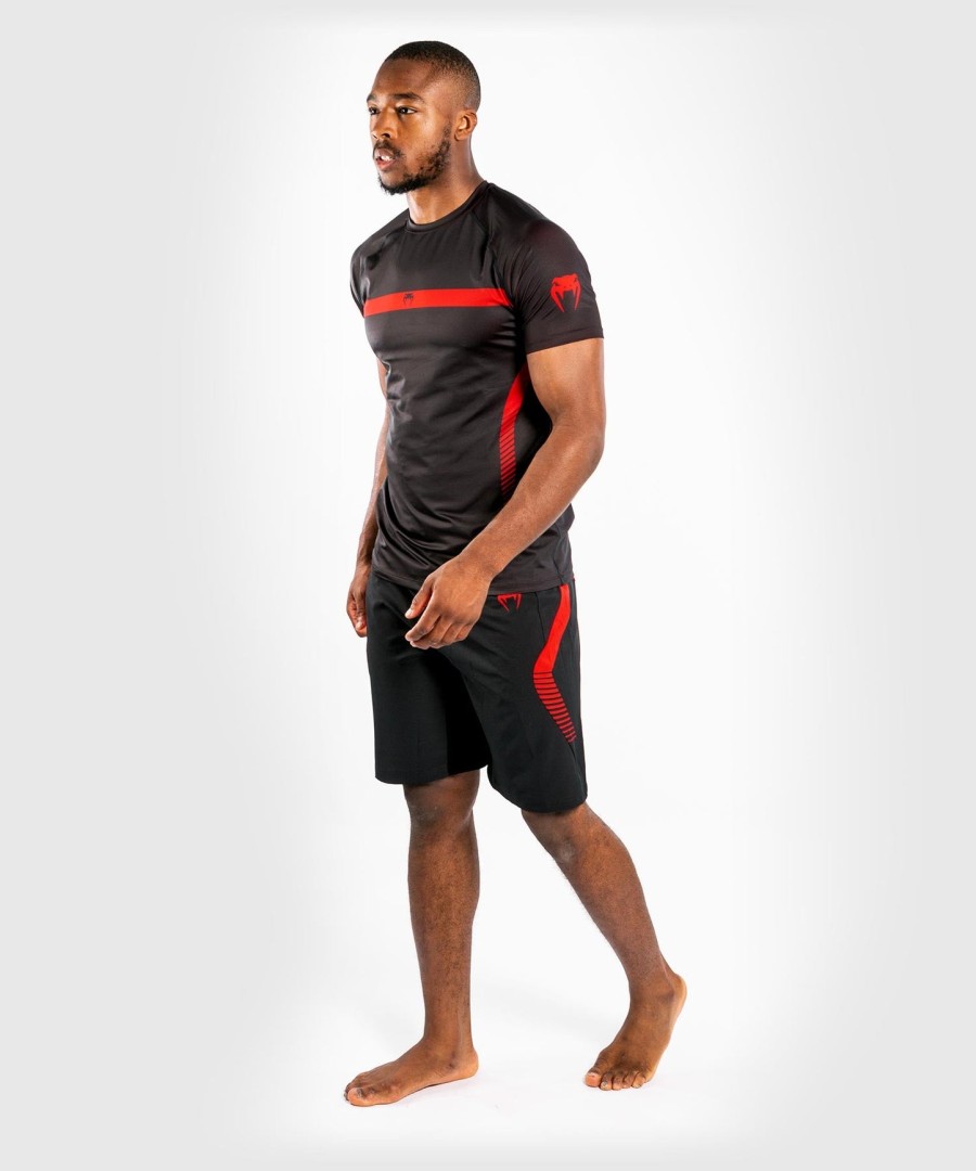 venum nogi 3.0 dry tech t-shirt - blackred