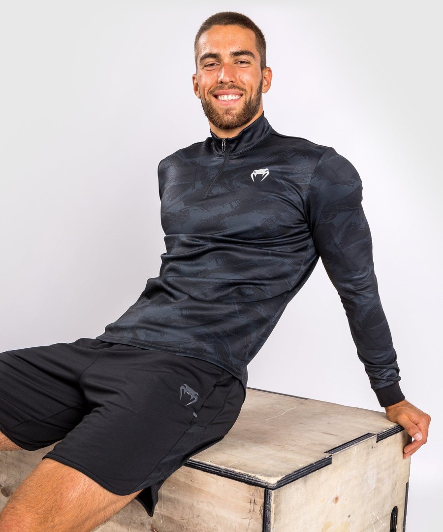 venum electron 3.0 winter dry tech t-shirt - long sleeves - black