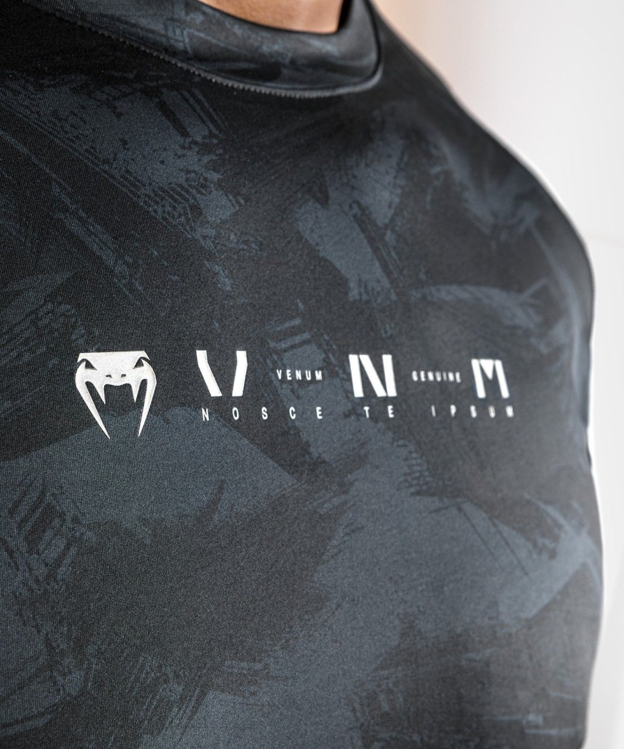 venum electron 3.0 dry tech t-shirt - short sleeves - black