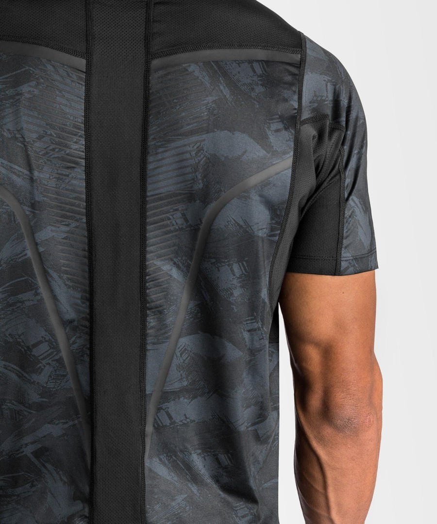 venum electron 3.0 dry tech t-shirt - short sleeves - black