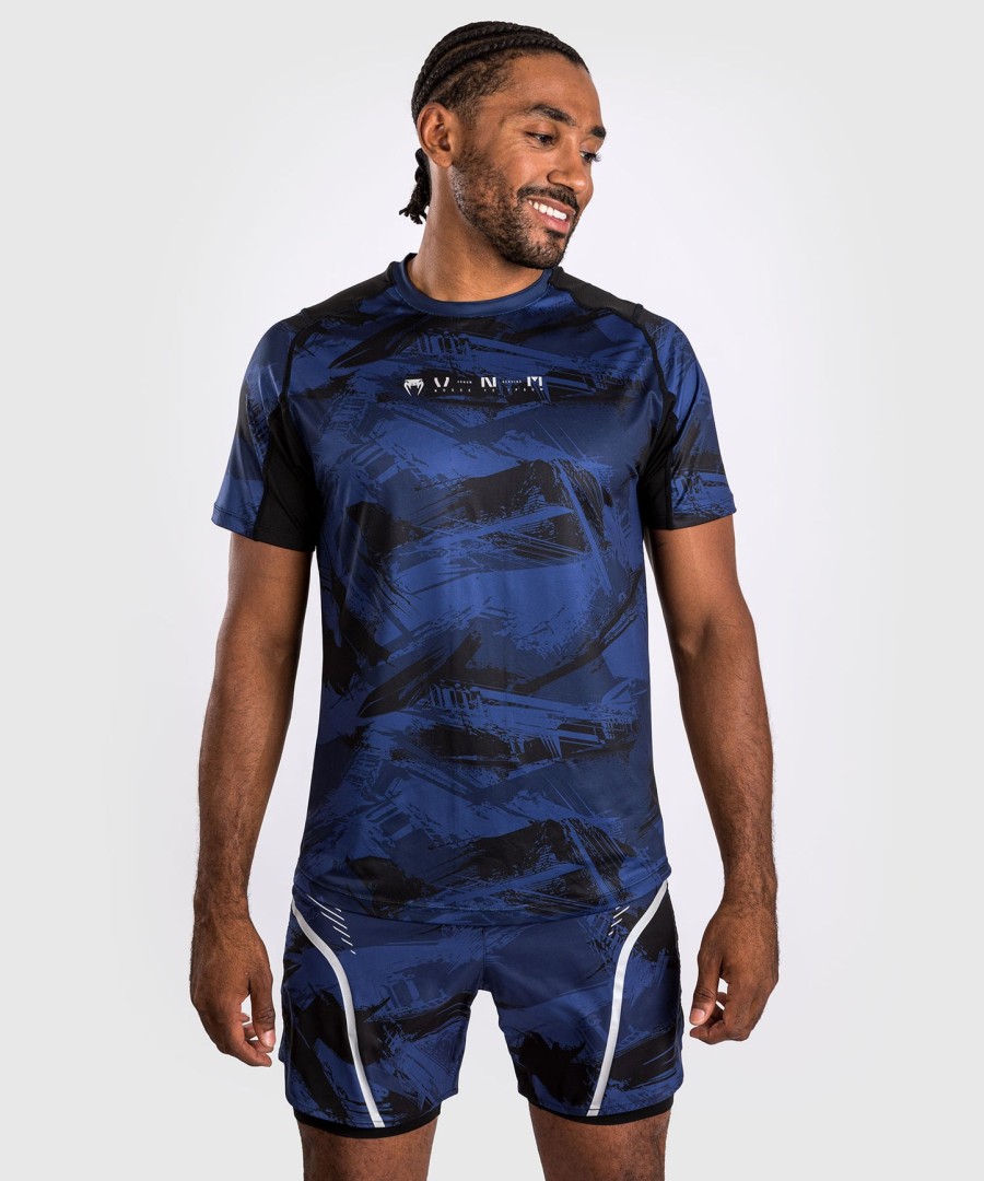 venum electron 3.0 dry-tech t-shirt - navy