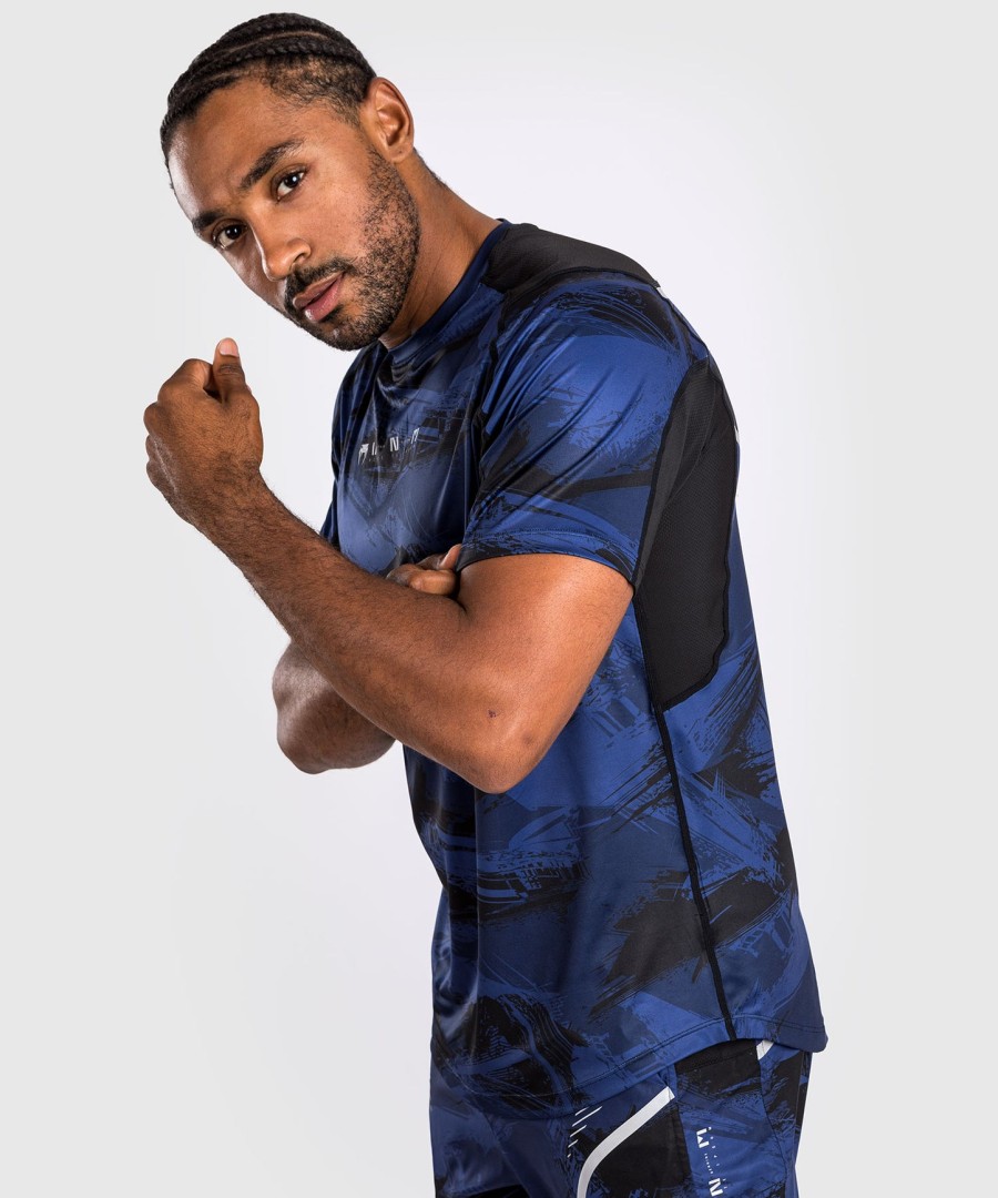 venum electron 3.0 dry-tech t-shirt - navy