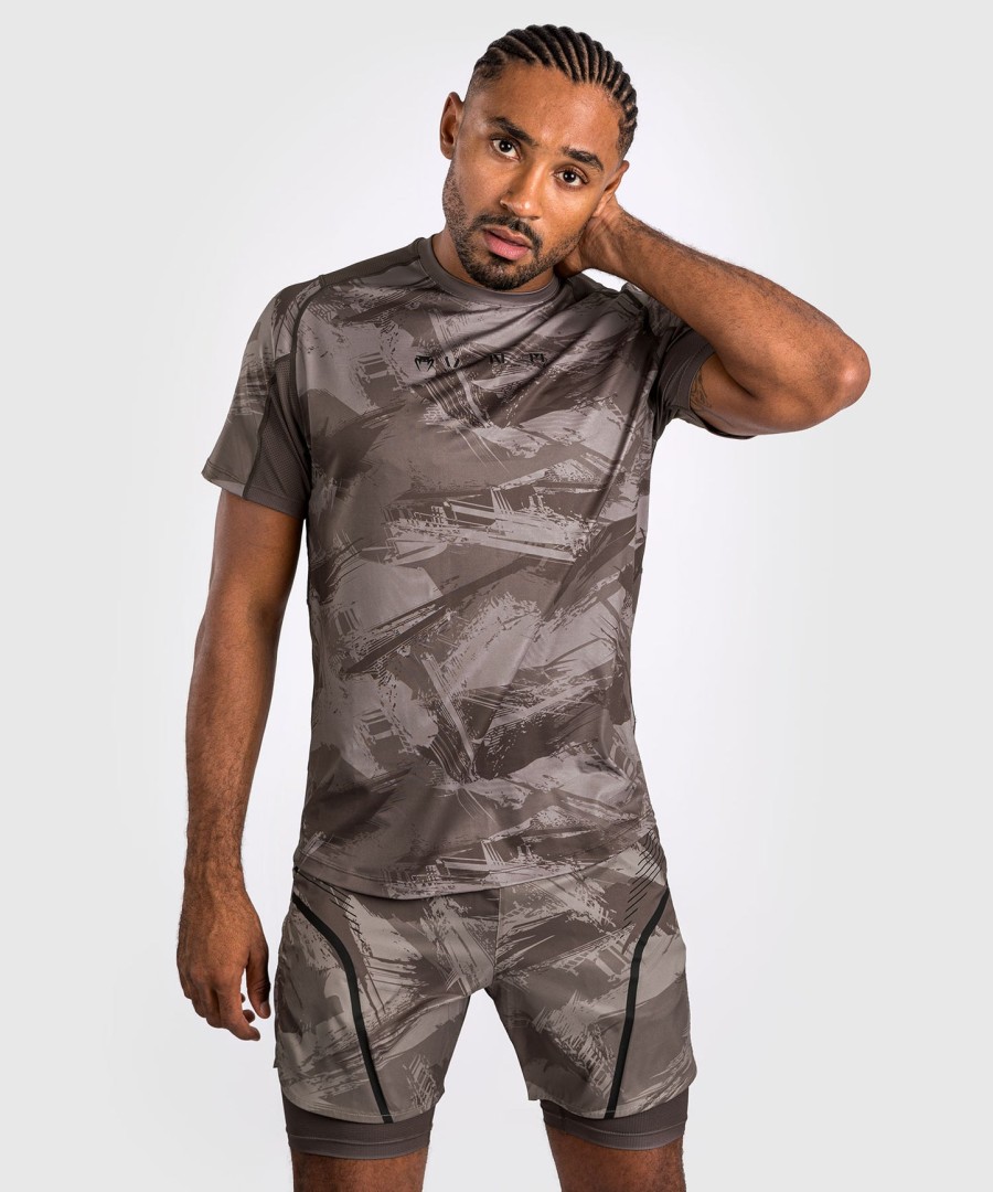 venum electron 3.0 dry-tech t-shirt - sand