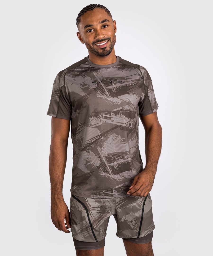 venum electron 3.0 dry-tech t-shirt - sand
