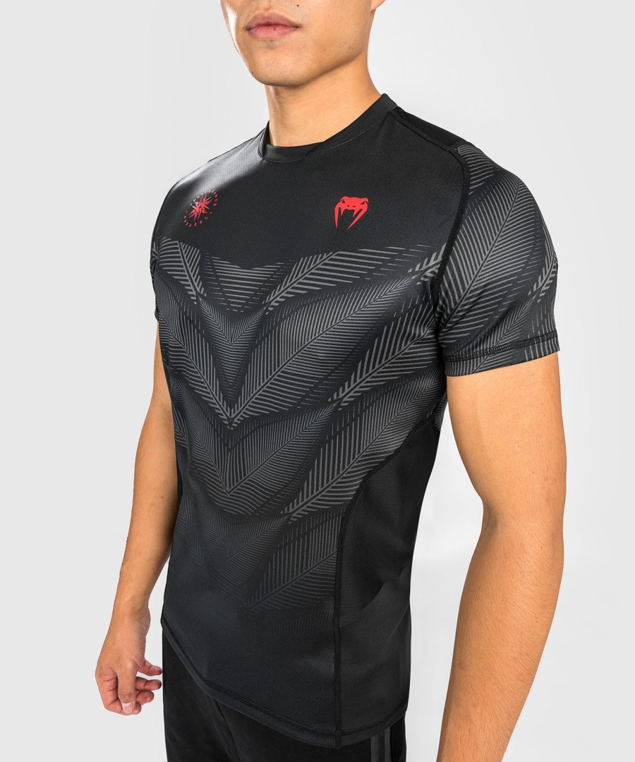 venum phantom dry tech t-shirt - blackred