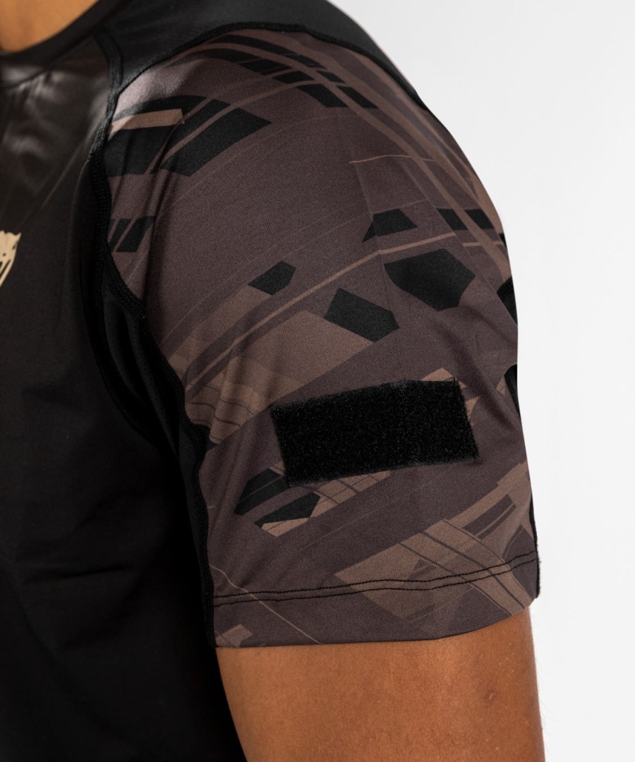 venum tecmo 2.0 dry tech t-shirt - blackbrown