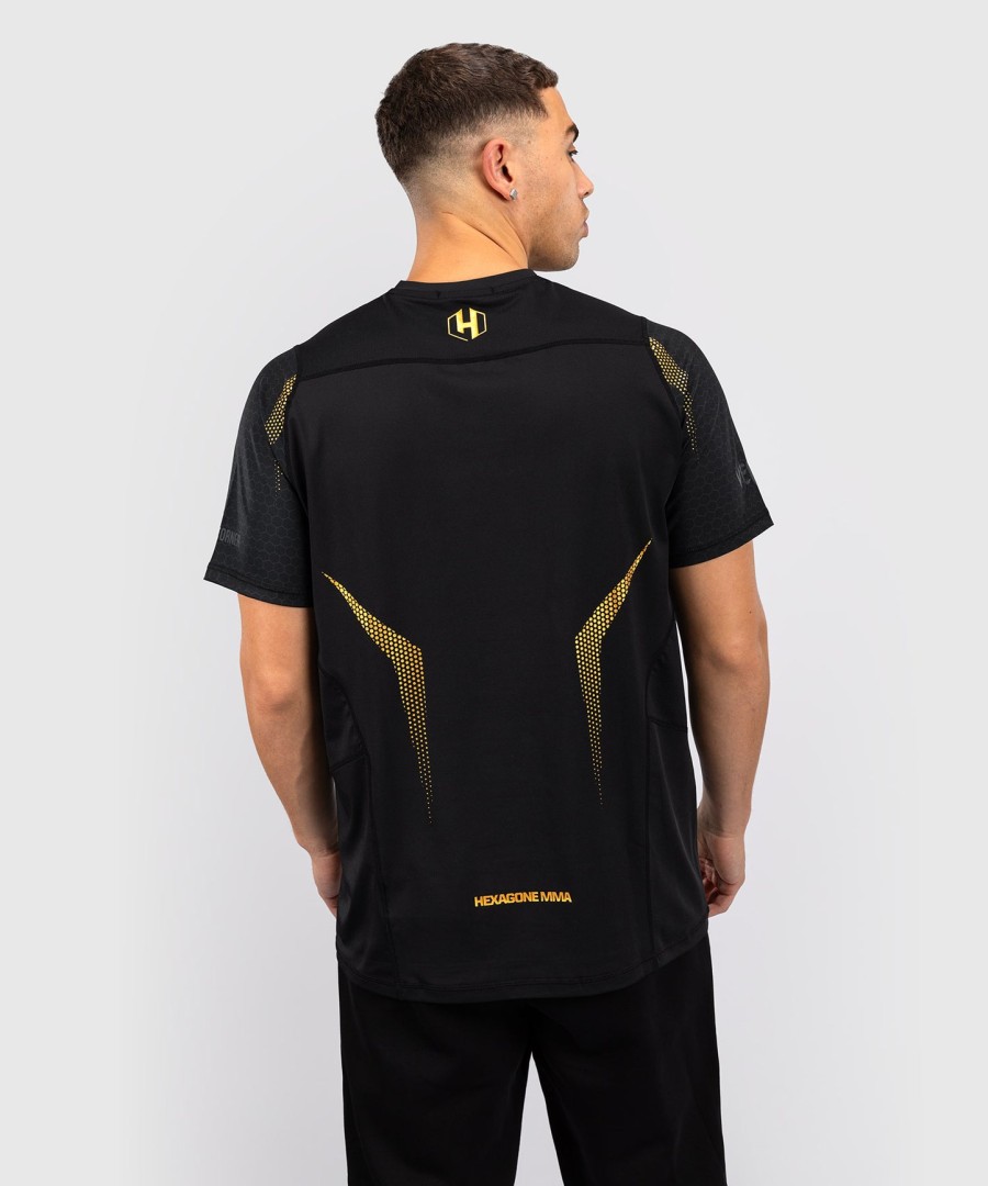 fk x venum hexagone mma t-shirt - blackgold