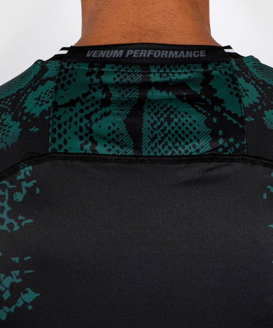 ufc adrenaline by venum authentic fight night men jersey - emerald edition - greenblack
