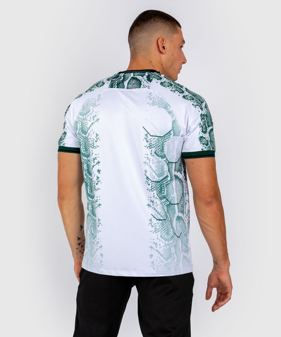 ufc adrenaline by venum authentic fight night men jersey - emerald edition - whitegreen