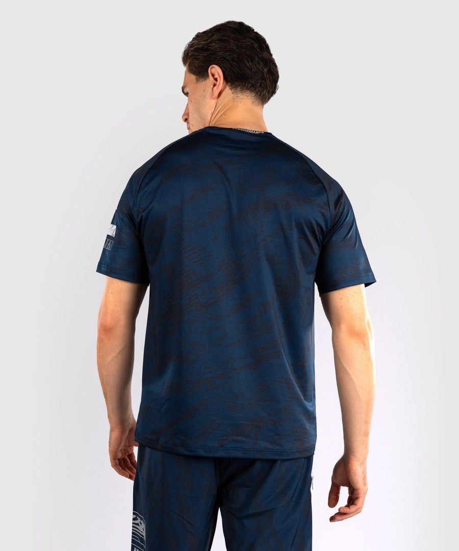 ufc fusion by venum fight week men dry-tech t-shirt - oceanic blue