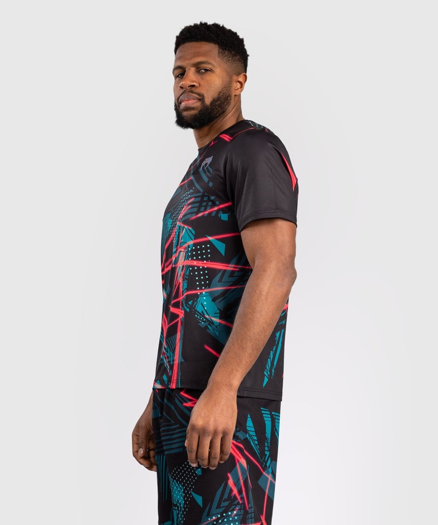 ufc fusion by venum miami edition fight week men dry-tech t-shirt - black