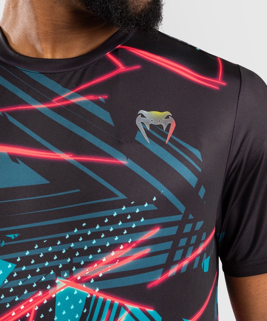 ufc fusion by venum miami edition fight week men dry-tech t-shirt - black