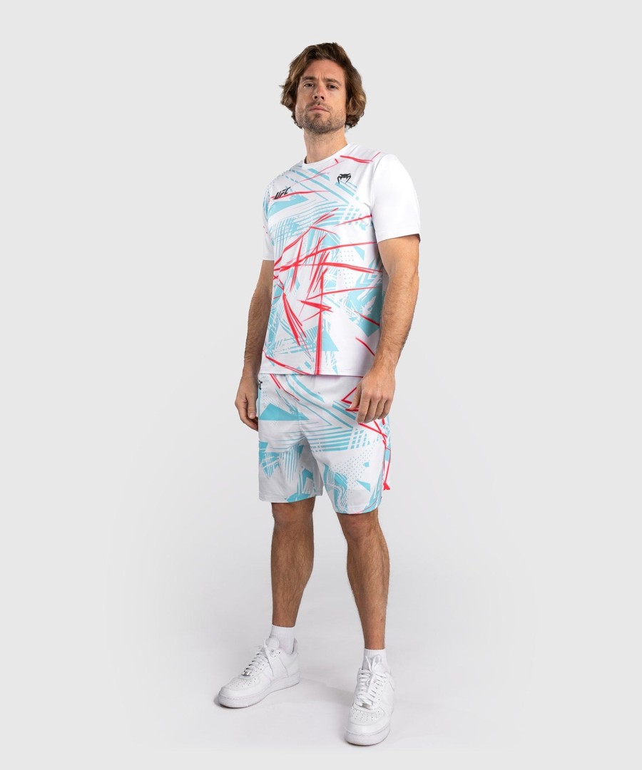 ufc fusion by venum miami edition fight week men dry-tech t-shirt - white