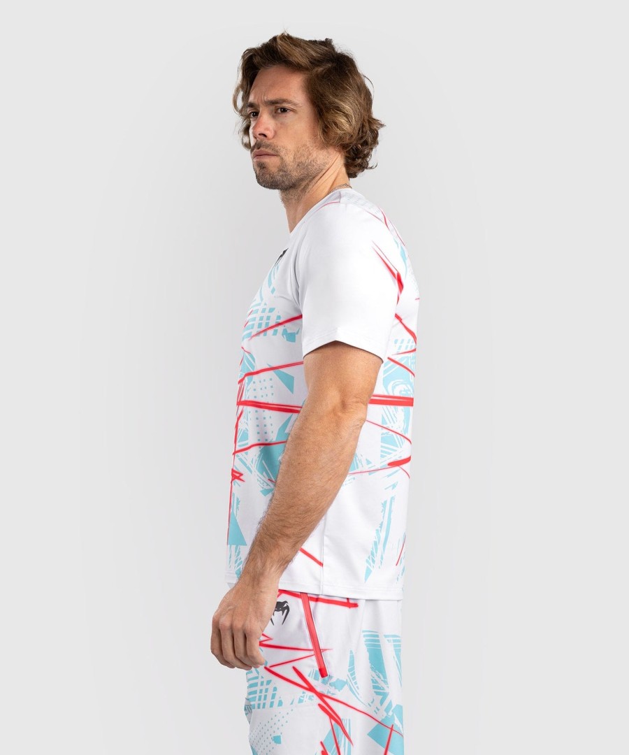 ufc fusion by venum miami edition fight week men dry-tech t-shirt - white
