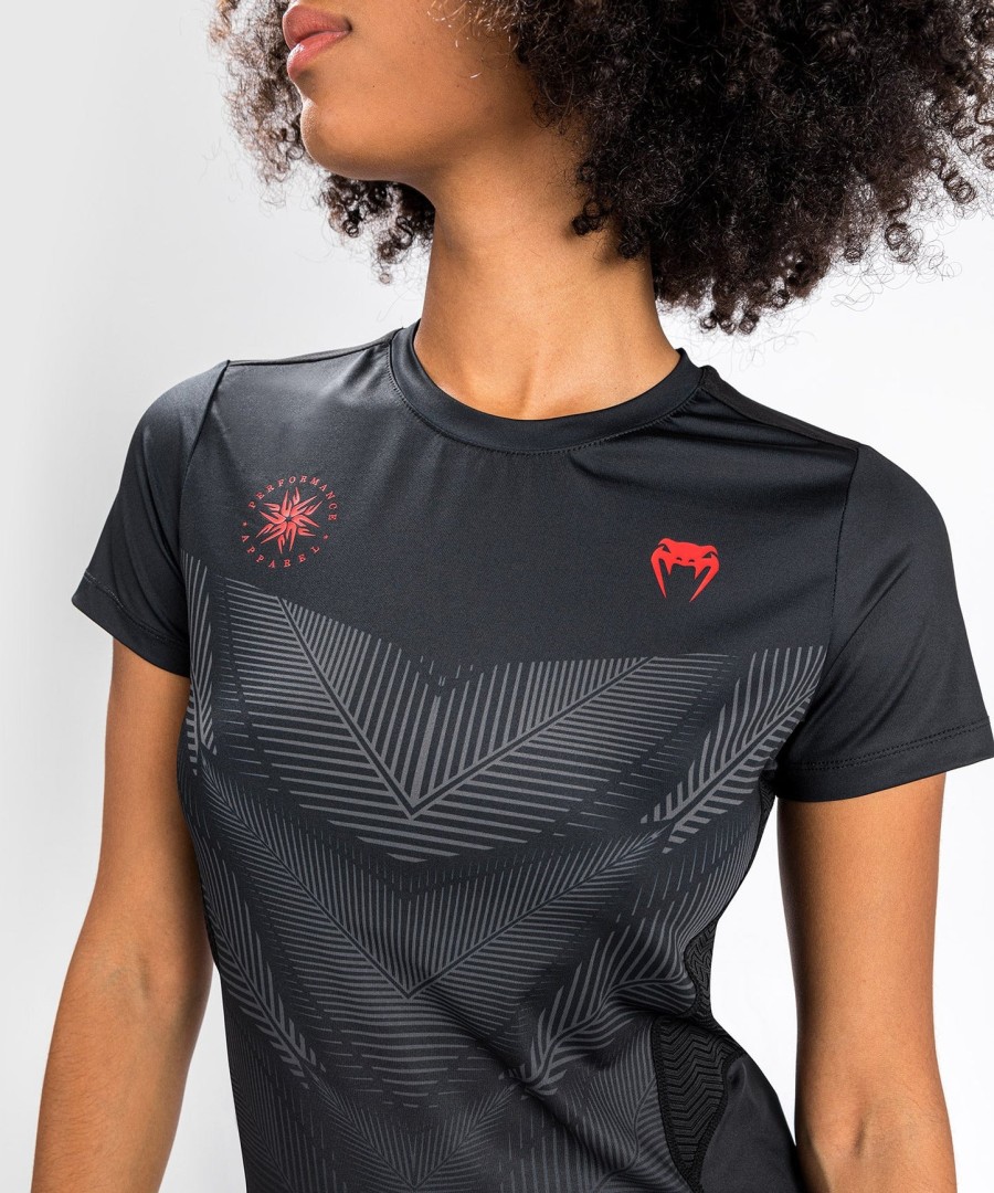 venum phantom dry tech t-shirt - for women - blackred