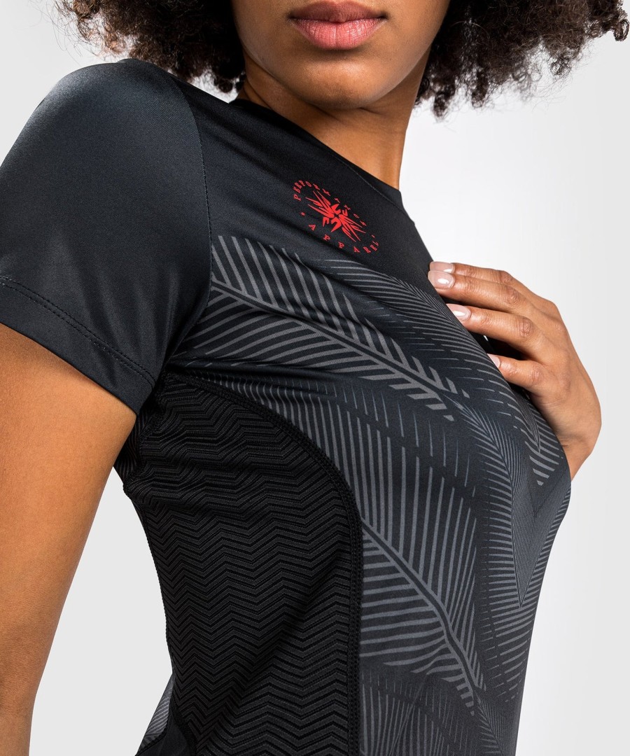 venum phantom dry tech t-shirt - for women - blackred